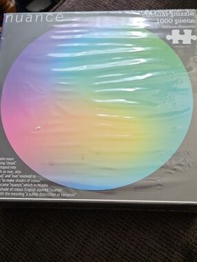 Nuance Circular Jigsaw Puzzle 1000 Pieces